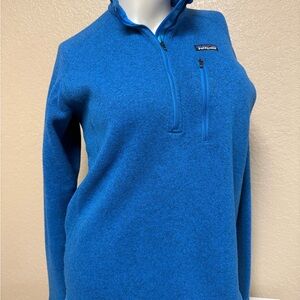 Patagonia Vibrant Blue Men’s Fleece Pullover